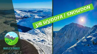 Yr Wyddfa / Snowdon | Wales | Solo Winter Hiking | 4K