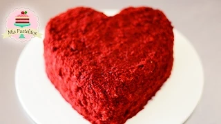 PASTEL RED VELVET HECHO CON AMOR | PARA SAN VALENTÍN ♥