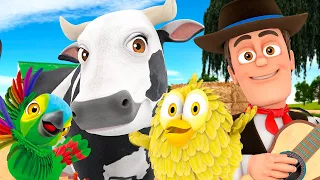 ¡Mi Pollito Amarillito y Más Canciones Divertidas de la Granja! | La Granja de Zenón