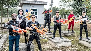 Nerf Guns War : Nerf Gun Moder New Review Girl S.W.A.T SEAL Team Fight Dangerous Criminal Group