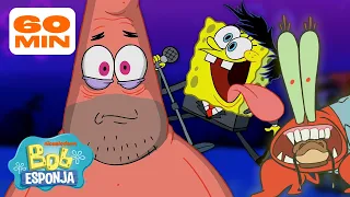 Bob Esponja | ¡60 MINUTOS de los momentos más graciosos en los NUEVOS episodios de Bob Esponja! 🤣