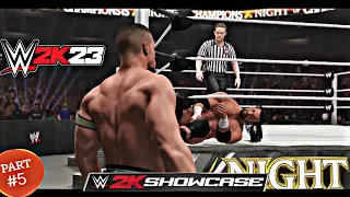 WWE 2K23 Showcase Mode: Part 5 - Time To Play The Game | John Cena vs Triple H ( P.c.)