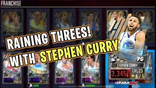 Raining Threes with Stephen Curry | Franchise Fantasy Finals | NBA 2K Mobile Season 2