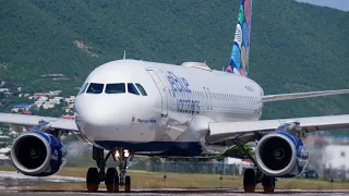 Crazy Planespotting! @ Maho Beach in St. Maarten | Princess Juliana Int'l Airport (SXM) 1080p HD