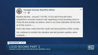 Another loud boom reported in Yavapai County