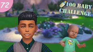 There is FINALLY a child in the house!! | The Sims 4 | 100 Baby Challenge #72