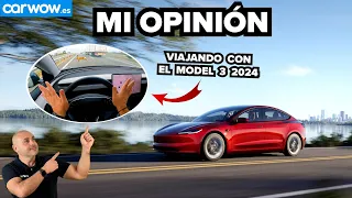 HE VIAJADO UNA SEMANA EN  EL TESLA MODEL 3 2024: ESTA ES LA REALIDAD