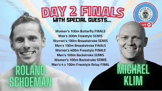 Tokyo Olympic Swimming LIVE with Michael Klim and Roland Schoeman