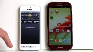 iPhone 5 vs Samsung Galaxy S III Comparison Smackdown