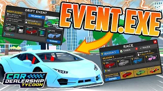 CDT Events.exe (Funny Moments!!) | Car Dealership Tycoon | Roblox