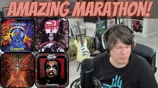 METAL MARATHON | FIRST SOLO REACTION to Atheist/Death/Cynic/King Diamond |(Metal w/Nick) WATCH THIS!