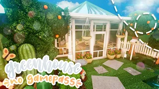 [roblox bloxburg] no gamepass cottagecore greenhouse 🪷 ꒰ tour & build ꒱ - itapixca builds