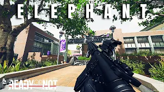 Ready Or Not 1.0 - The College Massacre - Elephant RANK A (Mission 11) Single Player Gameplay