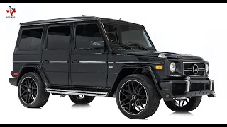 2014 Mercedes-Benz G-Class G 550 4MATIC AWD Ultra Luxury SUV - Designo Night Black Matte - For Sale