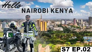 Arrived in Nairobi KENYA without Luggage S7 EP.02 | Pakistan to South Africa Motorcycle Tour