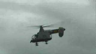 HH-43 "Huskie" Super Rare Helicopter-Flight Demonstration-Olympic Airshow 2010