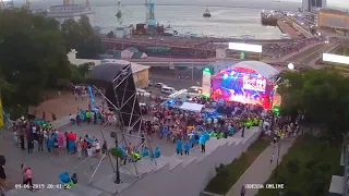 В Одессе на концерте упала конструкция  (Odessa ONLINE)