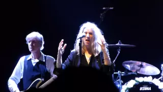 Patti Smith and her band - Land (Horses) into Gloria - live Munich Tollwood 2015 07 13