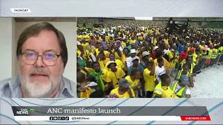 ANC Manifesto Launch 2024 | Prof. Theo Venter gives analysis