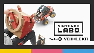 FIRST LOOK AT NINTENDO LABO - TOY CON 3: VEHICLE KIT (SWITCH)