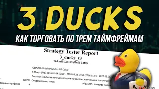 ОБЗОР ТОРГОВОГО СОВЕТНИКА 3 DUCKS. УЧИМСЯ ТОРГОВАТЬ НА ТРЕХ ТАЙМФРЕЙМАХ