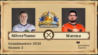 [RU] SilverName vs Warma | Hearthstone Grandmasters Season 2 (26 сентября 2020)