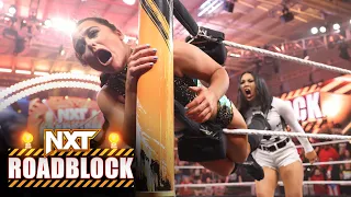 Roxanne Perez launches a sneak attack on Lyra Valkyria: NXT Roadblock 2024 highlights