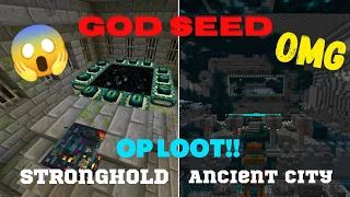 🔥[GOD SEED]🔥 Ancient City & Diamonds 🤯| Seed for Minecraft Bedrock & Pocket Edition | Minecraft Seed