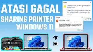 Mengatasi error sharing printer di Windows 11 dengan kode 0x00000709