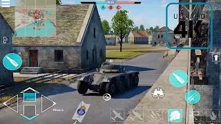 War Thunder Mobile: Cute EBR Is Last Hope For This Match 🙆 | 4K/60FPS