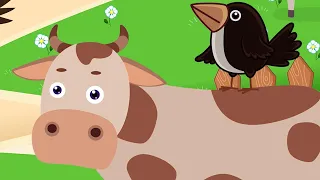 Новые детские песенки про животных - Зебра в клеточку - Развивающие песенки и мультфильмы для детей
