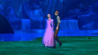 Barbie of Swan Lake - Odette & the Prince Daniel dance at the lake
