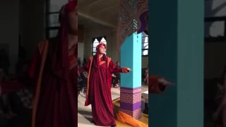 Em as jafar in Aladdin singing why me?, st pius 2017