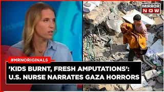 Israel Hamas War | US Nurse Rescued From Gaza Shares Horrific Details | Emily Callahan | Gaza War