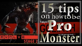 15 Tips on How To Be a Pro Monster in Evolve Stage 2 || 10 win streak ||The Secret Llama