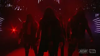 House of Black Entrance with new theme song: AEW Dynamite Winter Is Coming 2022