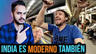 Metros en la India (Reaccion de Luisito Comunica en India)