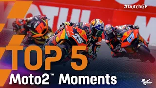 Top 5 Moto2™ Moments | 2021 #DutchGP