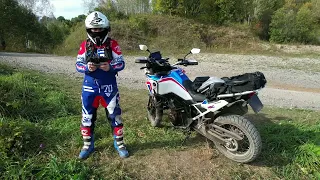 Honda Africa Twin CRF1100 Не самые лучшие  покатушки мот как подменили 10 09 2022