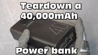 Review & teardown of a Romoss 40,000mAh USB power bank