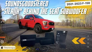 Sounds Good Stereo Subs Installed on 2021-2023 F-150