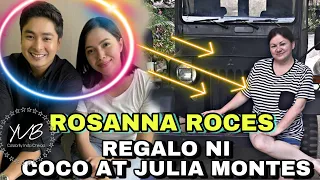 ROSANA ROCES Hindi makapaniwala sa regalo ni Coco Martin at Julia Montes | YhumZ VB