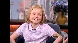 Hatty Jones interview 1998. Age 10