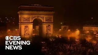 Paris protests leave at least 130 hurt, hundreds arrested