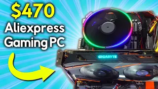 Can This $470 ALIEXPRESS Gaming PC Play Cyberpunk!? (Plus Config FPS testing)