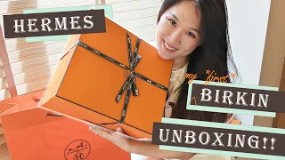 My *First* Hermes Birkin Unboxing!