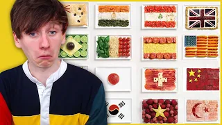 Flags Made Out Of Food!