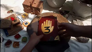 Making a Replica of the Journal 3 from Gravity Falls ; journal flip through