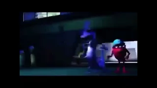 The Entire Monsters Inc Movie Fast and in Backwards Secret ending 2