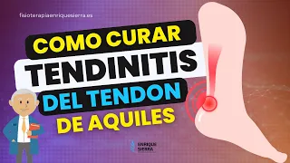 TENDINITIS TENDÓN DE AQUILES: COMO CURAR RÁPIDO ✅